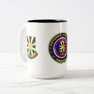 Futures Command TRADOC Two-Tone Coffee Mug