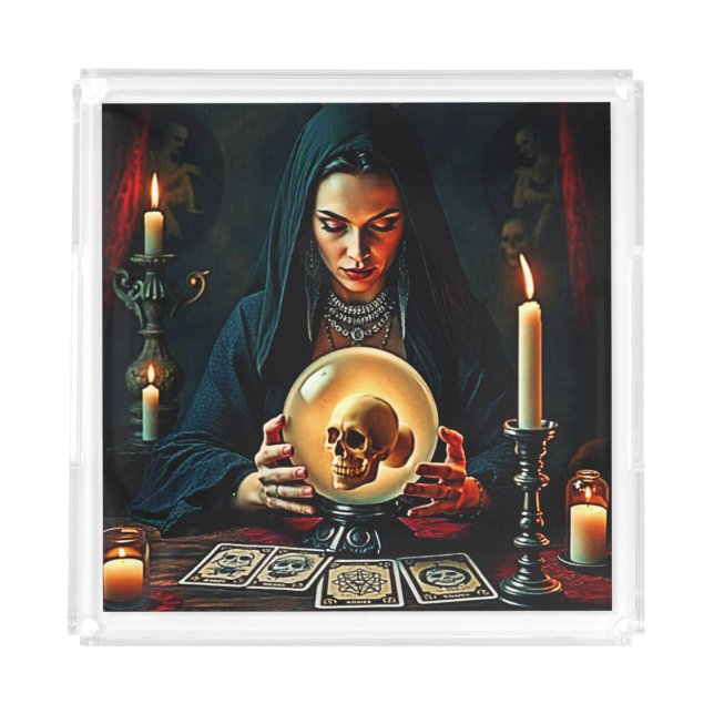 Future's Forbidden Secrets Design Acrylic Tray (Front)