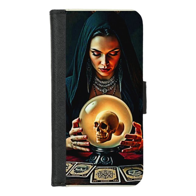 Future's Forbidden Secrets Design iPhone Wallet Case (Front)