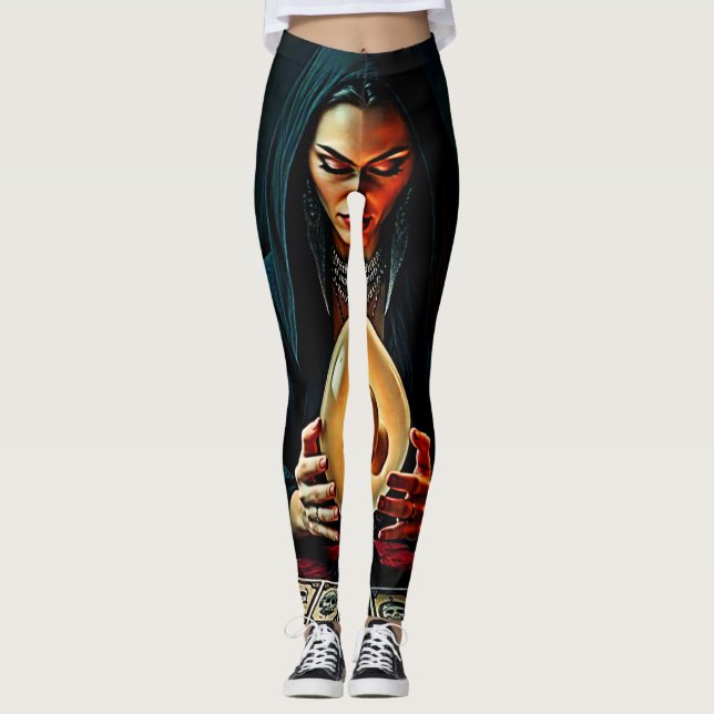 Future's Forbidden Secrets Design Leggings (Front)
