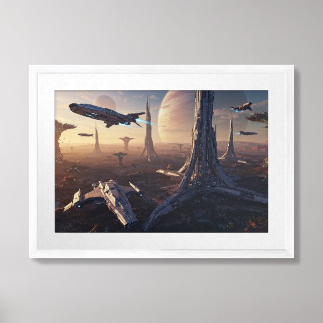 Futurescape Framed Art (Framed Front)