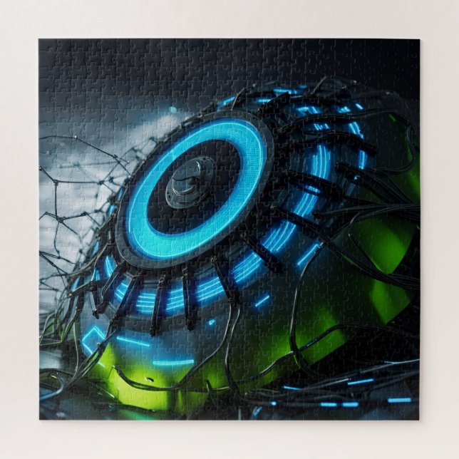 Futurictic Jigsaw Puzzle (Vertical)