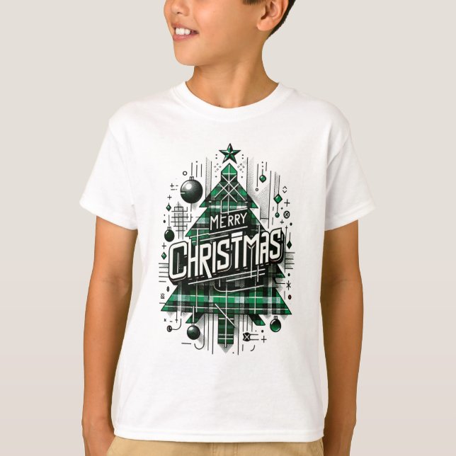 Futuris Style.Merry Christmas T-Shirt (Front)