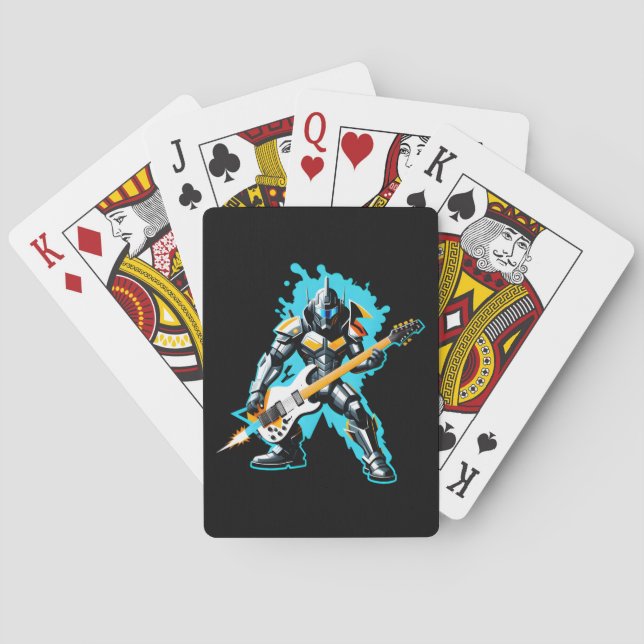 FUTURISM  CYBORG  POKER CARDS (Back)
