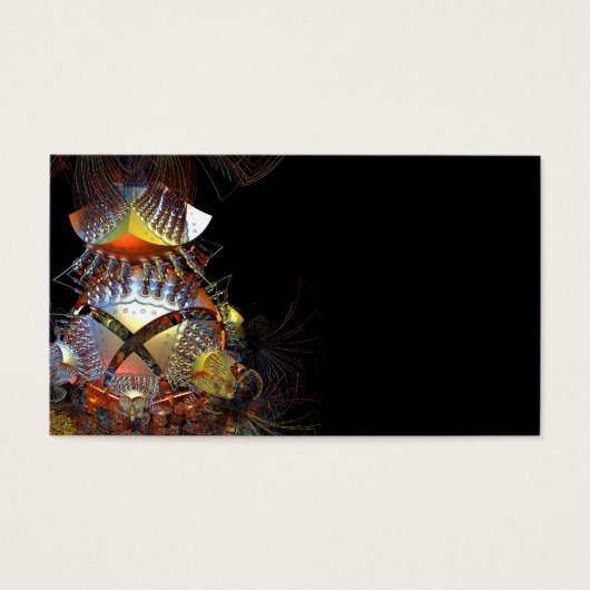 Futuristic 3D fractal (Front)