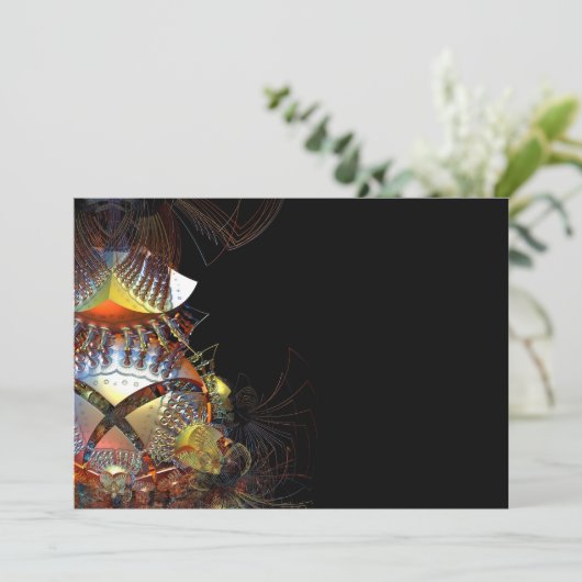 Futuristic 3D fractal (Standing Front)