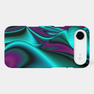 Futuristic Abstract 3D Metallic Rainbow Art iPhone 17 Air Case