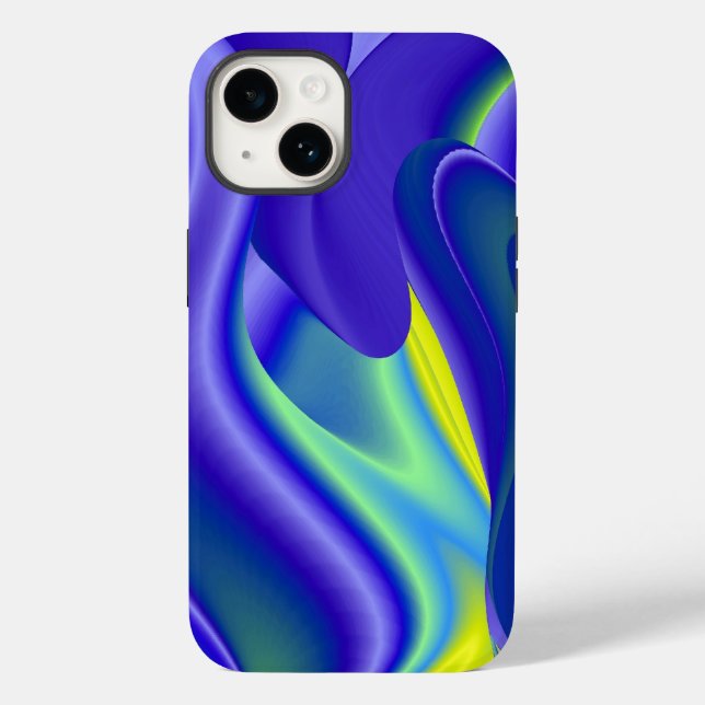 Futuristic, abstract 3D Rainbowart Case-Mate iPhone Case (Back)