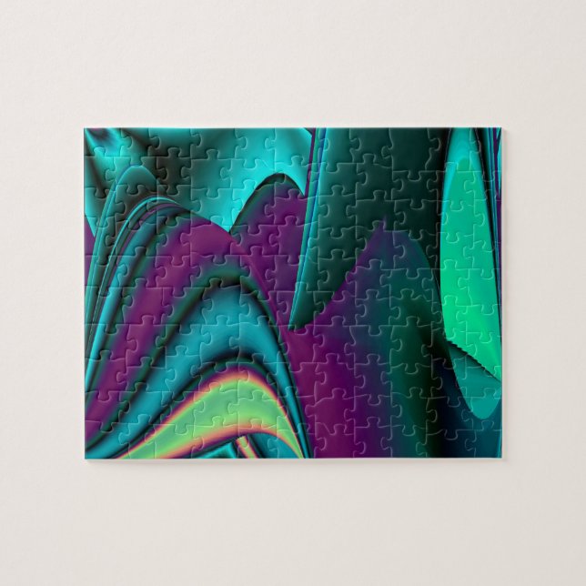 futuristic, Abstract Jigsaw Puzzle (Horizontal)