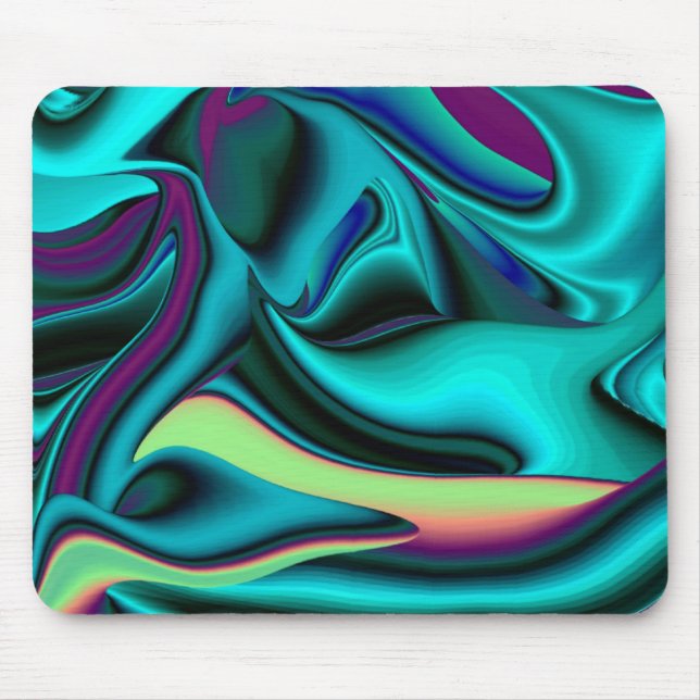 futuristic, Abstract Mouse Pad (Front)
