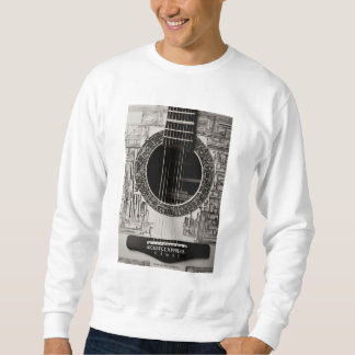 Futuristic Acoustic Guitar Design T-Shirt Sweatshirt