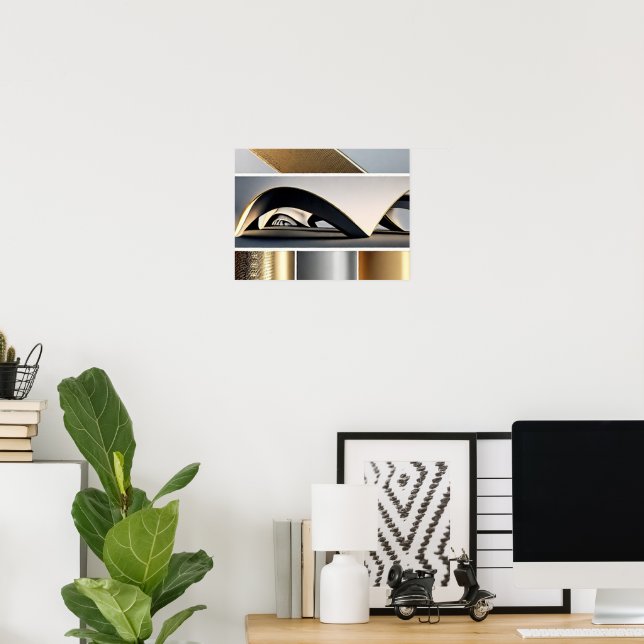 Futuristic Archway Poster (Home Office)