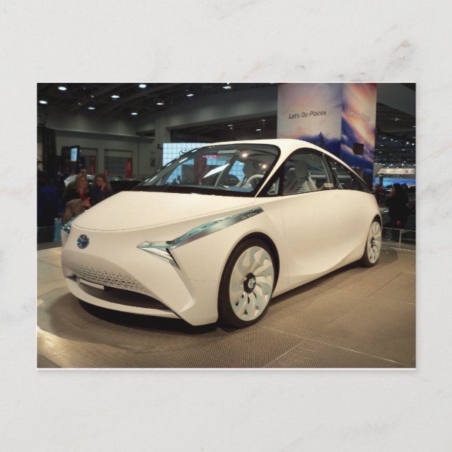 Futuristic Car Postcard (Front)