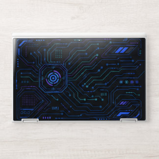 Futuristic Case HP Laptop Skin