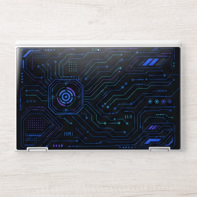 Futuristic Case HP Laptop Skin (Front)