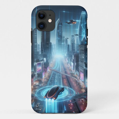 futuristic iPhone 11 case