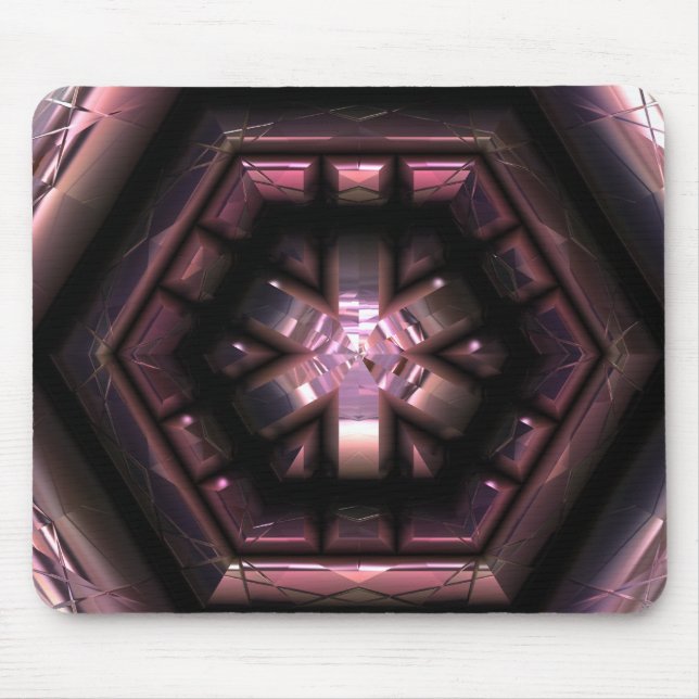 Futuristic Chrystal X7-6 Mouse Pad (Front)