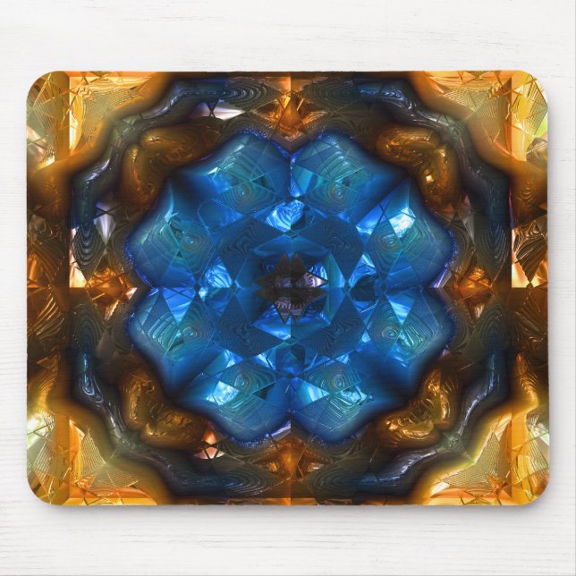 Futuristic Chrystal X8-1 Mouse Pad (Front)