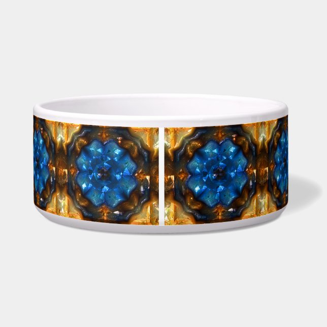 Futuristic Chrystal X8-1 Pet Bowl (Front)