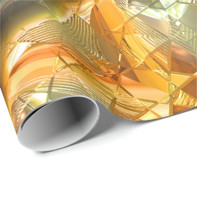 Futuristic Chrystal X8-1 Wrapping Paper (Roll Corner)