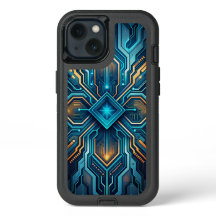 Futuristic Circuitry Abstract
