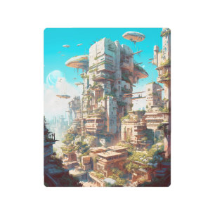 Futuristic City Science Fiction Art