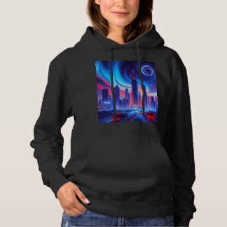 Futuristic City Women's Hoodie