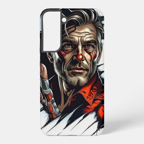 Futuristic Clown Art Phone Case