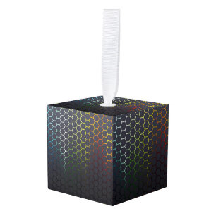 Futuristic Cube Ornament