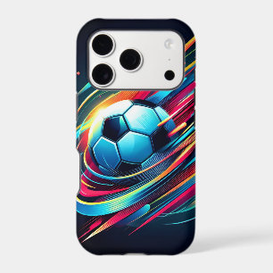 Futuristic Cyber Football Speed Sports iPhone 17 Pro Case