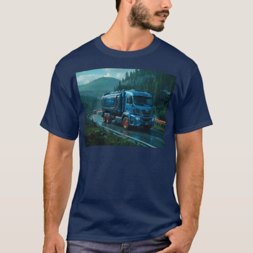 Futuristic Cyber Truck from 2077 T_Shirt