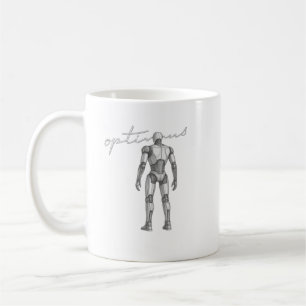 Futuristic Deep Space Rocket Mars Mission Space Coffee Mug