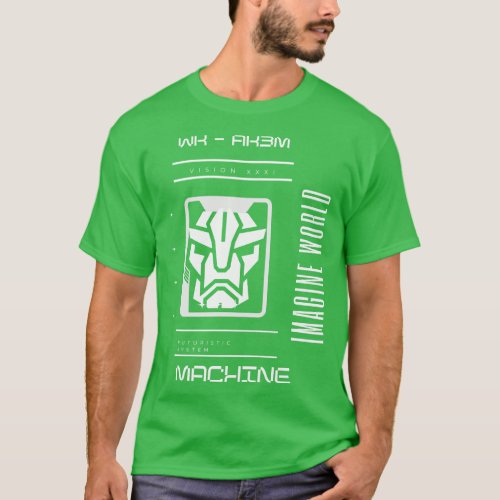 Futuristic Design T_Shirt
