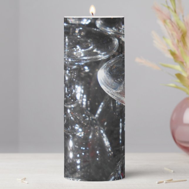 Futuristic Directions Pillar Candle (In Situ)