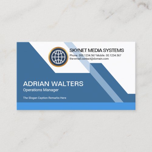 Futuristic Dynamic Colorful Stunning Startup Business Card