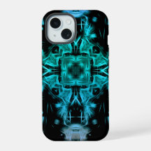 Futuristic Electric Plasma Fractal Design