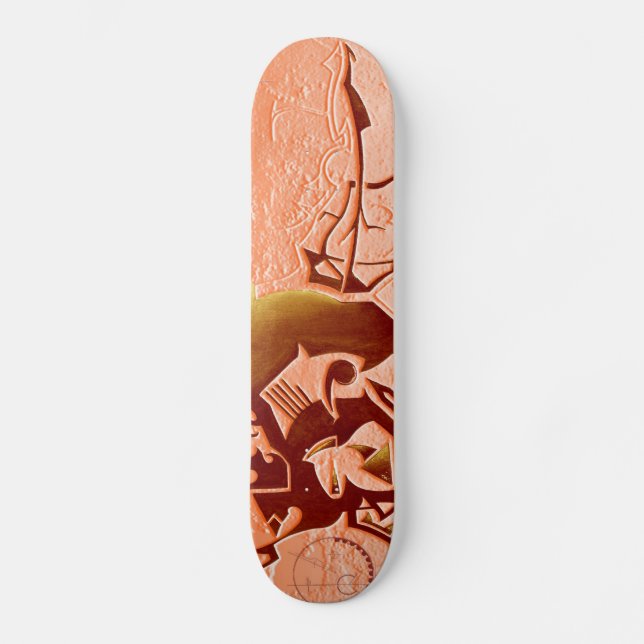 Futuristic Evo Skateboard Deck (Front)
