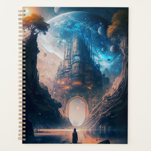 Futuristic Fantasy Castle Landscape Planner