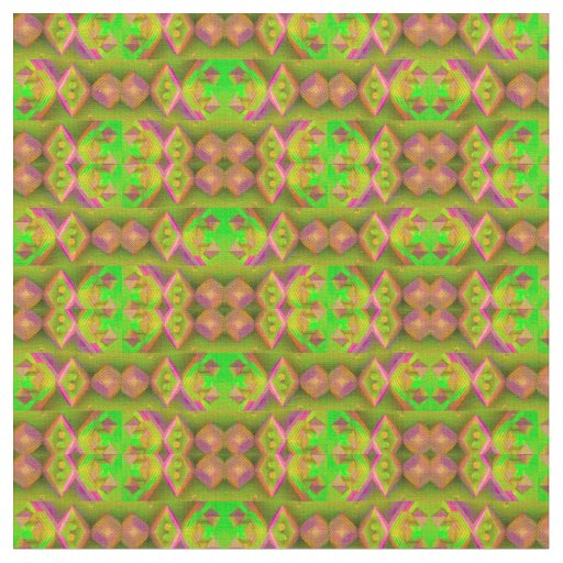 Futuristic geometric seamless abstract pattern fabric