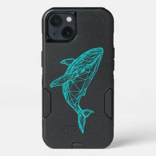 Futuristic Geometric Whale OtterBox Case