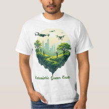 Futuristic Green Earth