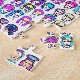 Futuristic Hair-Raising High-Tech Hairdos Jigsaw Puzzle