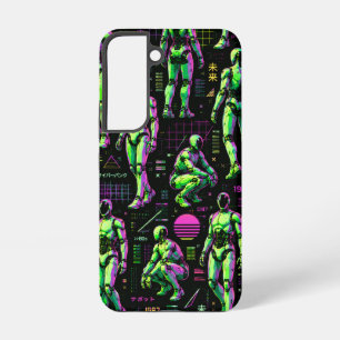 Futuristic Humanoid Robot Art   AI Android Sci-Fi  Samsung Galaxy S22 Case