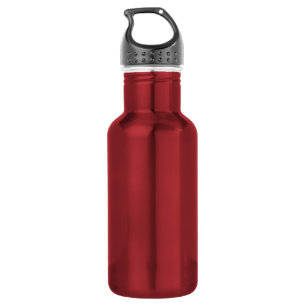 Futuristic Humanoid Robot on an Alien Planet Stainless Steel Water Bottle