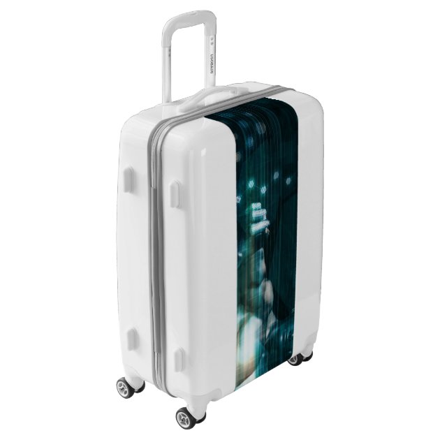 futuristic suitcase