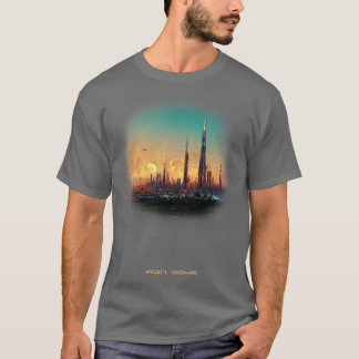 Futuristic Iran 2045 Artwork 3 T-Shirt