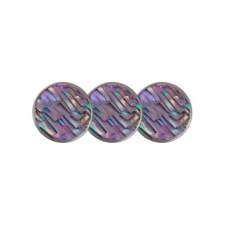 Futuristic iridescent/abstract holographic  golf ball marker