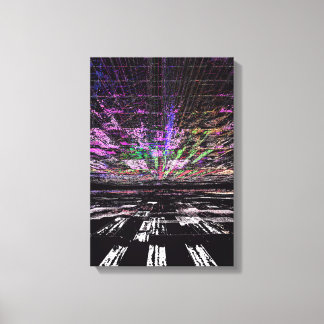 Futuristic Lights Canvas Print