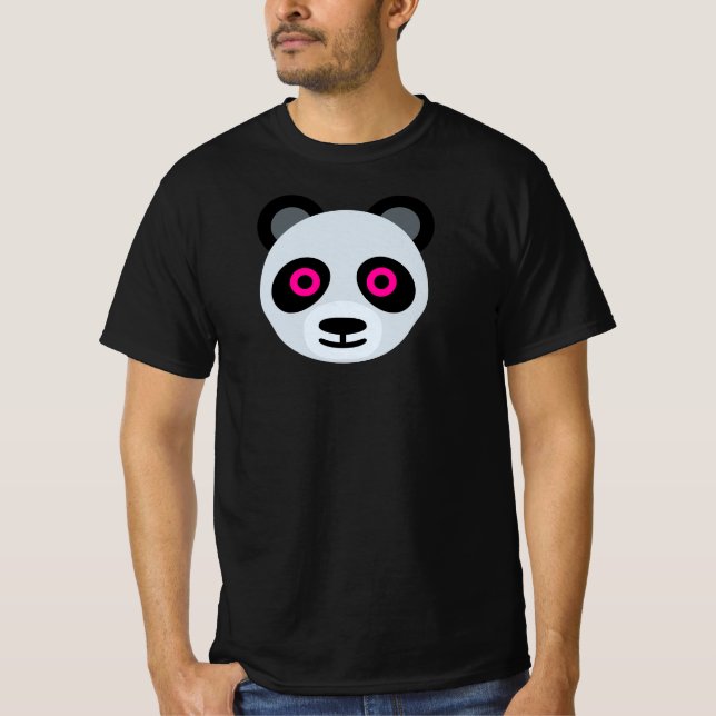 Futuristic Panda  Customisable Colour Festival T-S T-Shirt (Front)