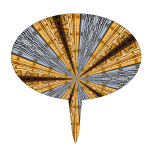 Futuristic Primitive Cake Topper